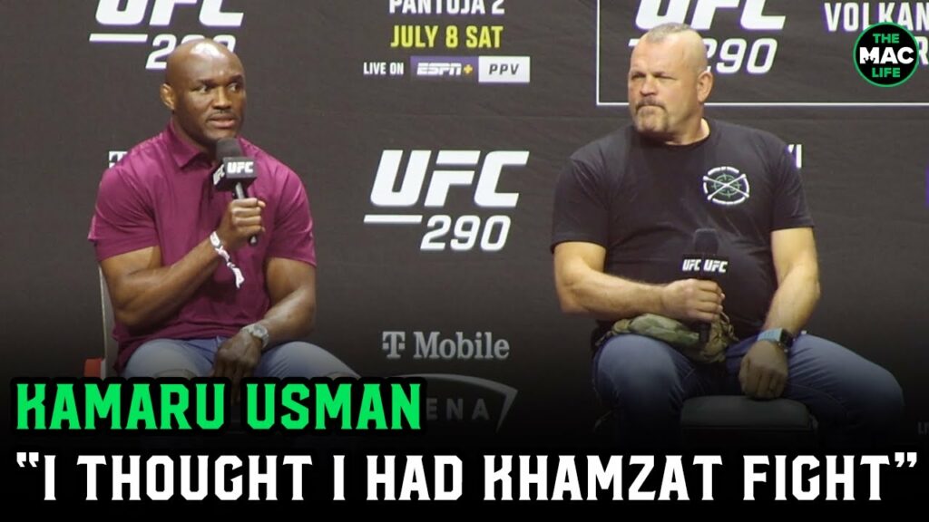 Kamaru Usman: ‘I thought I was fighting Khamzat Chimaev in Abu Dhabi’