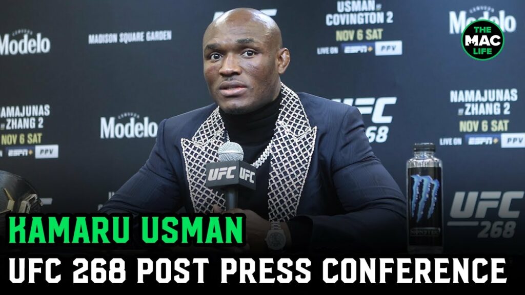 Kamaru Usman: “Ali needed a Frazier. There’s always gonna be that one guy who can push you”