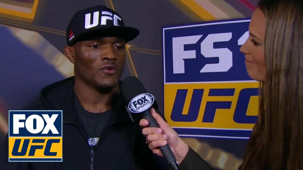 Kamaru Usman speaks after making weight | INTERVIEW | TUF FINALE