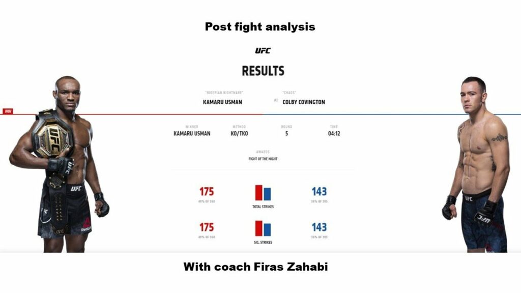 Kamaru Usman vs Colby Covington Post Fight analysis