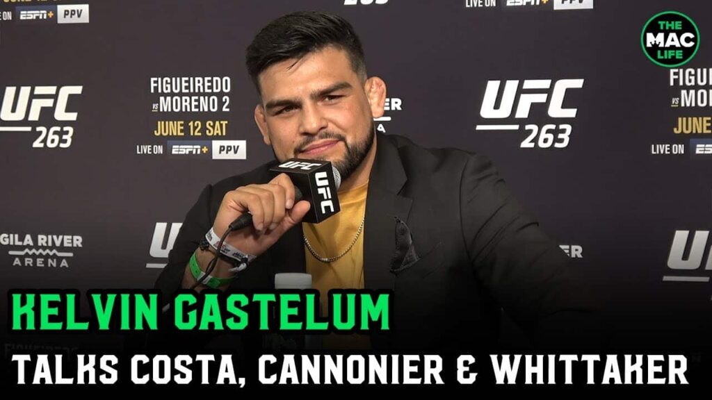 Kelvin Gastelum talks Jared Cannonier fight; admits he didn't expect Robert Whittaker to be so good