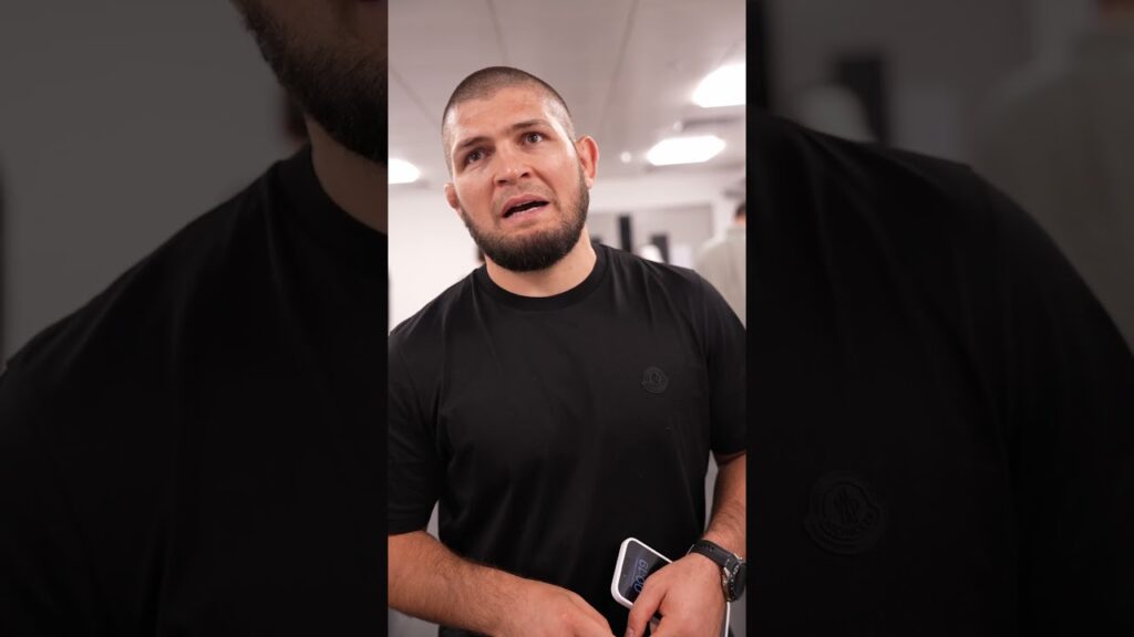 Khabib wishes Tony Ferguson nothing but the best for his future #UFCAbuDhabi