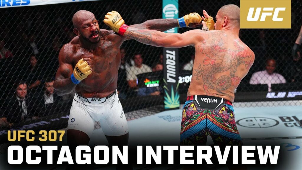 Khalil Rountree Jr. Octagon Interview | UFC 307