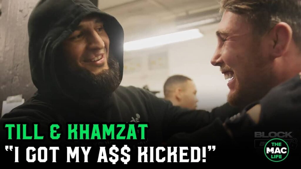 Khamzat Chimaev on Darren Till sparring: "I'm happy he's here"