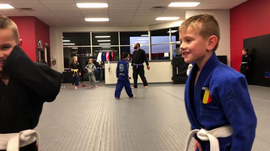 Kids BJJ: Grip Break, Mat Return, Short Choke