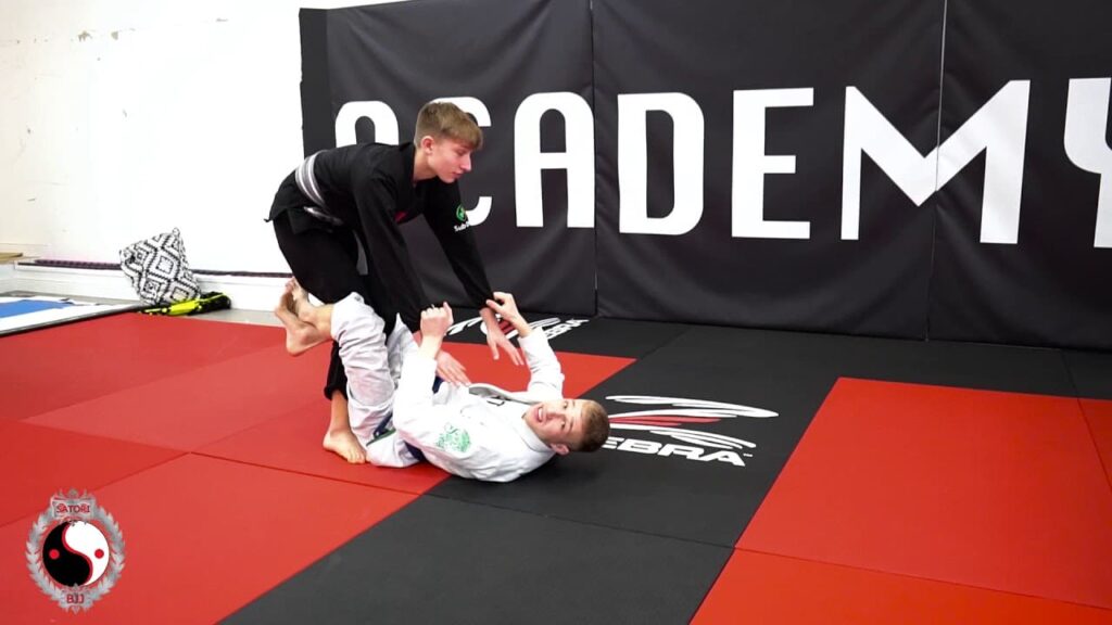 Kids BJJ Technique- Lenadro Lo Leg Sweep by Coach Janis