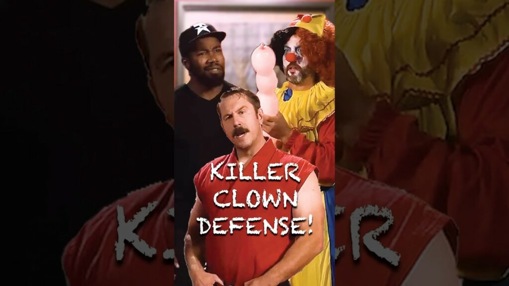 Killer Clown Defense! #masterken #selfdefense