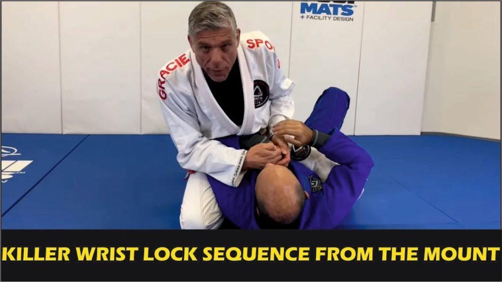 Killer Wrist Lock Sequence From The BJJ Mount by Márcio "Macarrão" Stambowsky