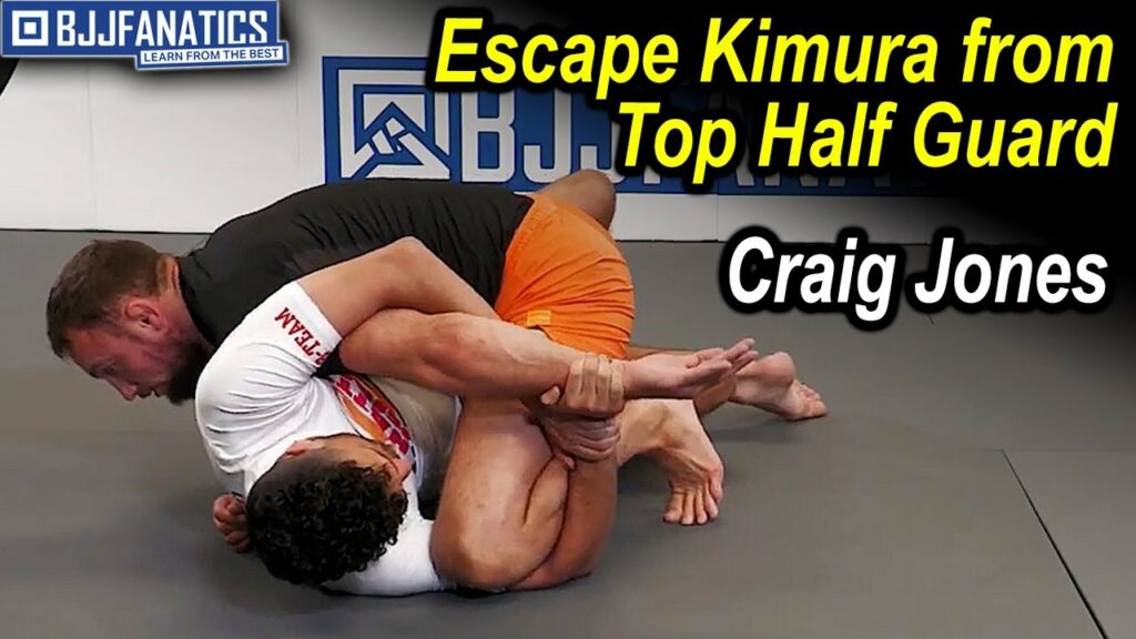 Kimura Escape from Top Half Guard by Craig Jones