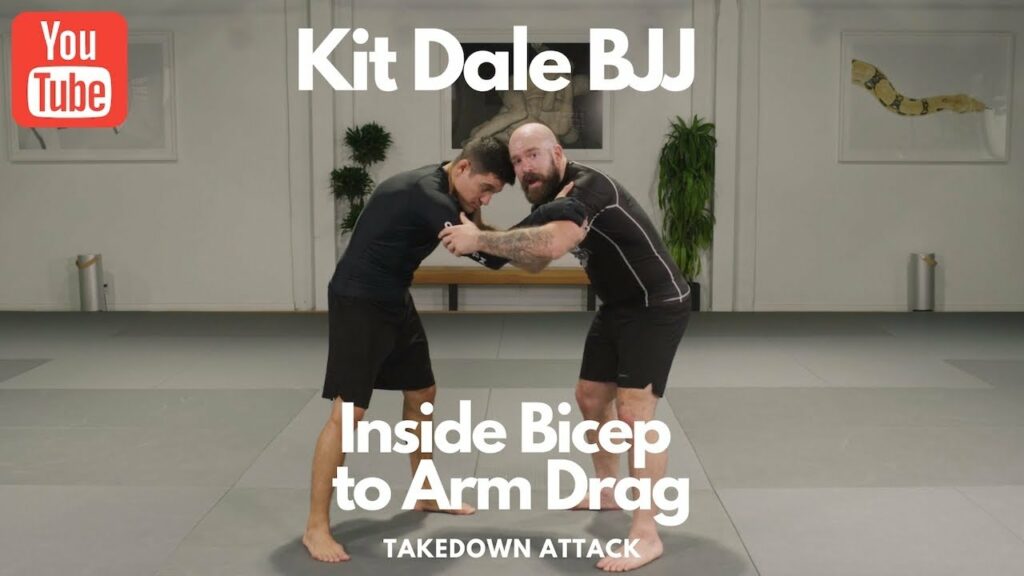 Kit Dale BJJ Takedown Attack Inside Bicep to Arm Drag