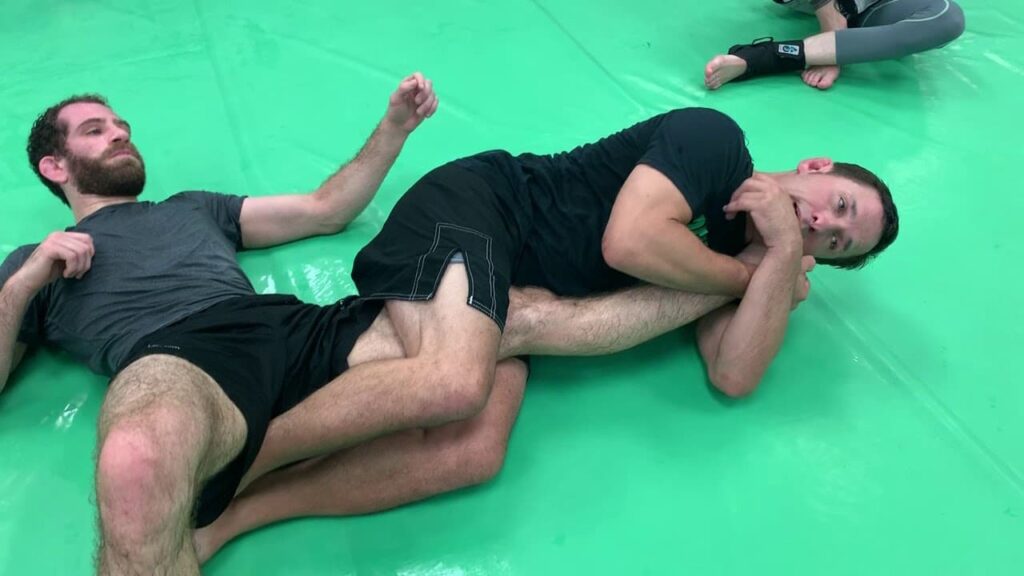 Knee Cut to Backstep to Kneebar