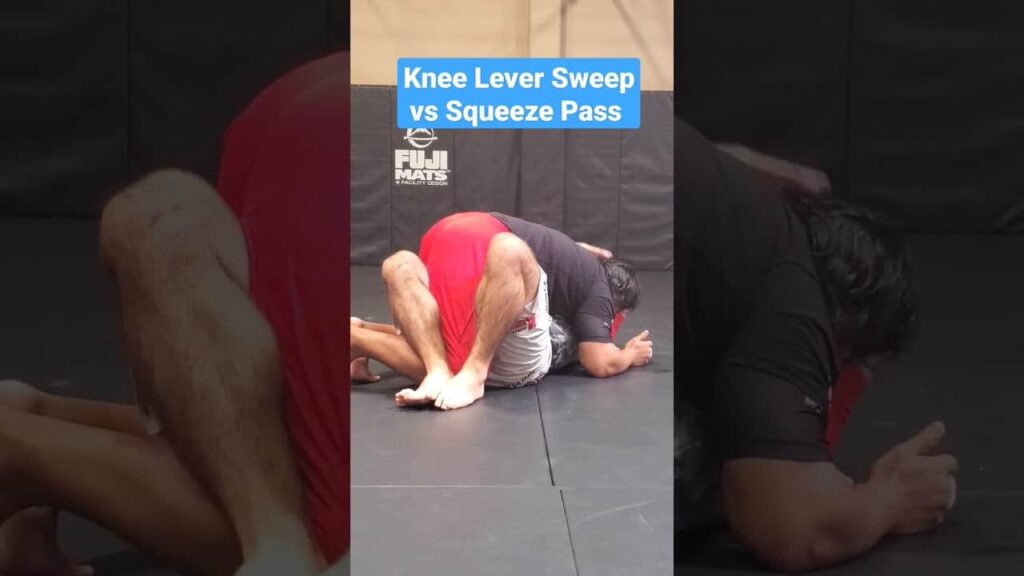 Knee Lever Sweep vs Squeeze Pass