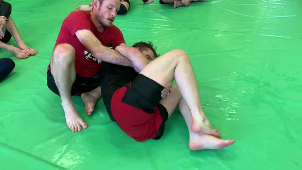 Knee cut Kimura (trail arm) to Turnover, Armbar Finish