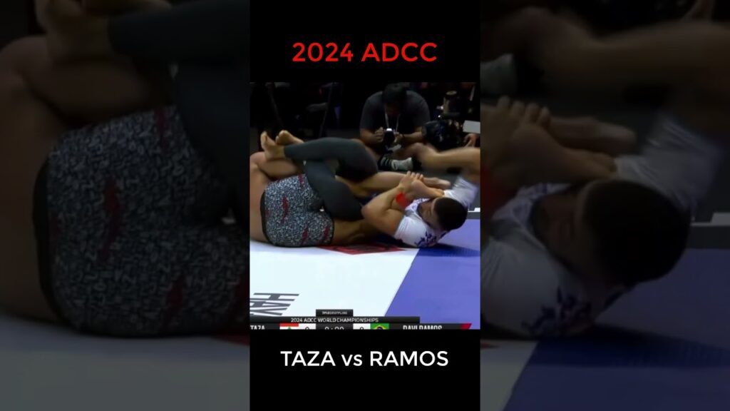 Kneebar Submission 2024 ADCC Oliver Taza vs Davi Ramos #adcc