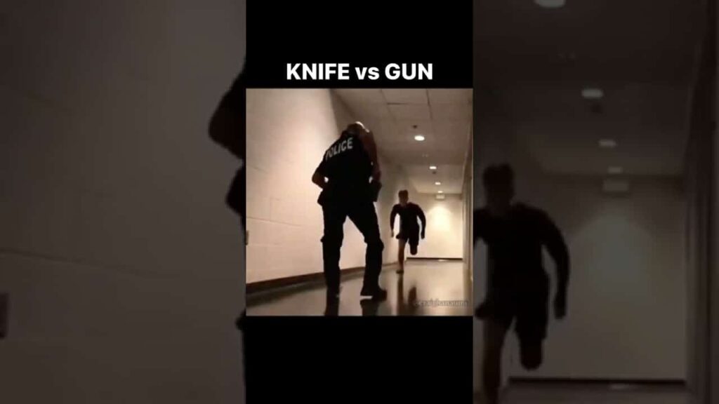 Knife vs Gun (GST Technique for Police)