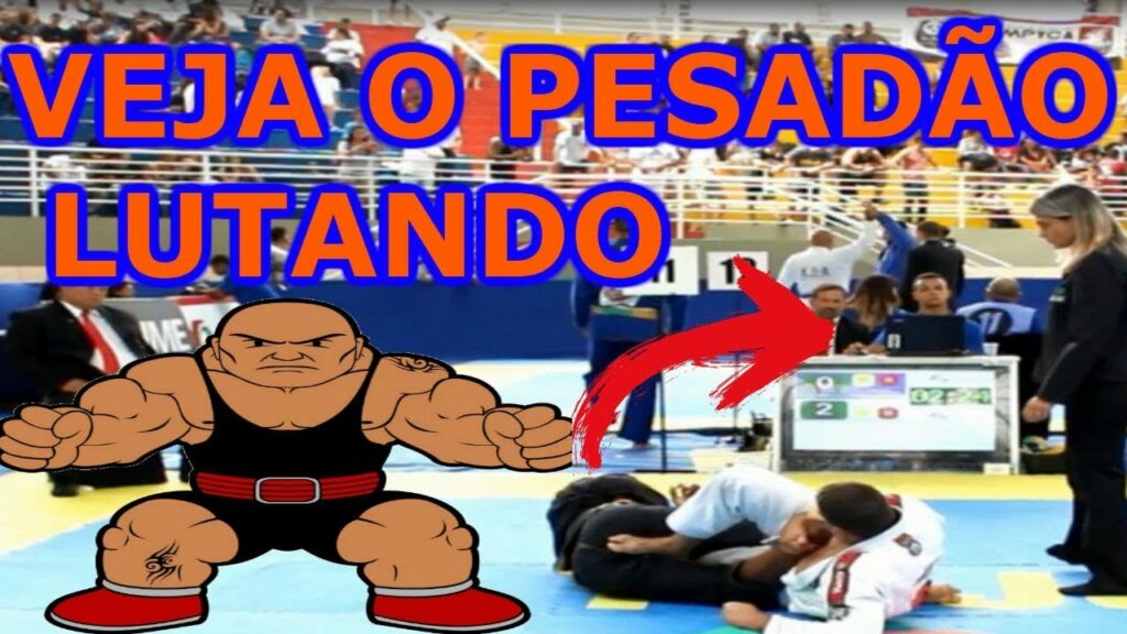 LUTA NARRADA DE PESO PESADO COM REVIRAVOLTA JIU JITSU