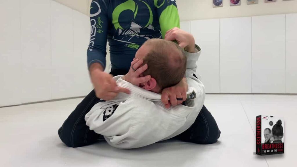 Lapel Triangle Choke set up