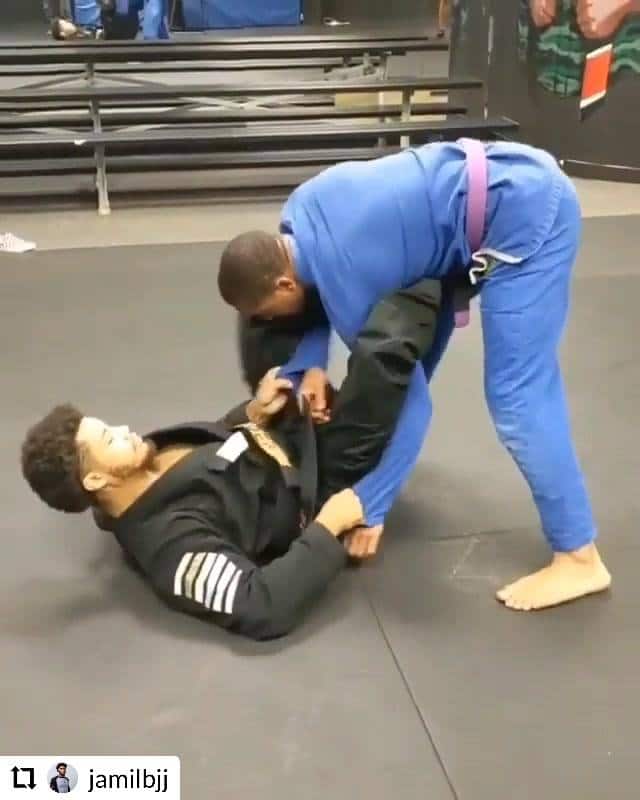 Lasso + Over Lasso sweep to Armbar, with Jamil Hill.