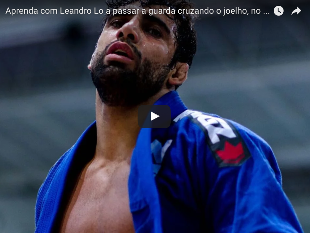 Leandro Lo Knee Slide at the European BJJ Championship