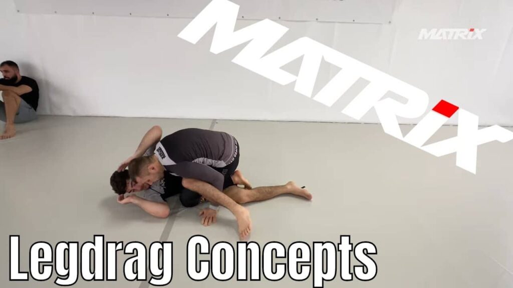 Legdrag Passing based on movement and timing plus a nasty Heelhook option - Matrix Jiu Jitsu