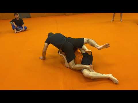 Leglocks: Floating Over Butterfly Half into Knee Drive Pass with Saddle Entry and Outside Heel Hook