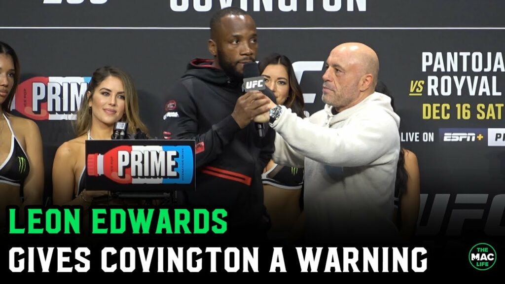 Leon Edwards: “Colby Covington is as good as dead tomorrow” for dad comments