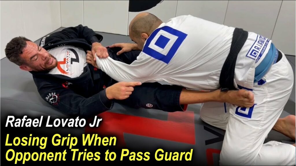 Losing Grip When Opponent Tries to Pass Guard with Rafael Lovato Jr