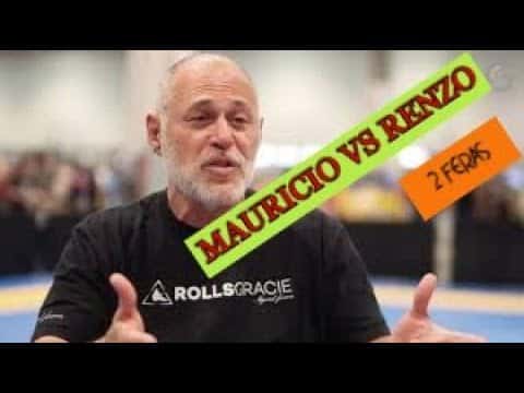 MAURICIO PAI DO ROGER VS RENZO GRACIE