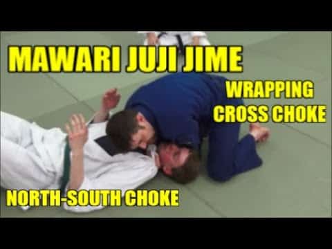 MAWARI JUJI JIME WRAPPING CROSS CHOKE   NORTH SOUTH CHOKE