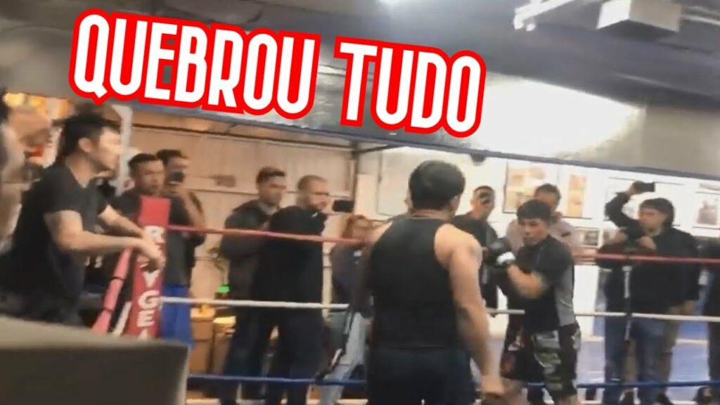 MESTRE DE KUNG FU ENTRA NA ACADEMIA DE MMA E PARTE PRA CIMA