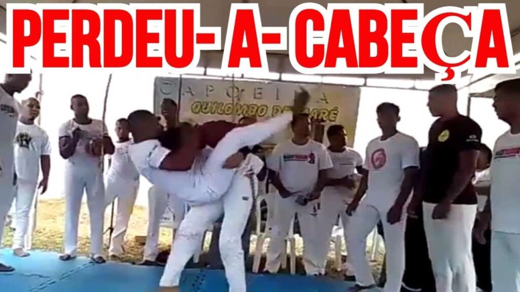 MESTRE PERDE A CABEÇA NA RODA DE CAPOEIRA E QUEBRA O ALUNO