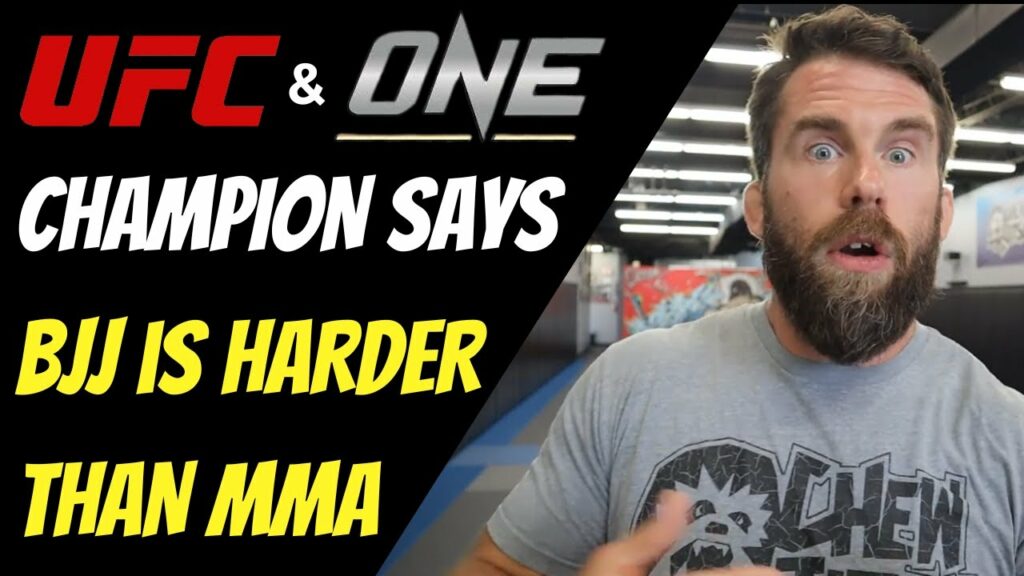 MMA GOAT says Gi BJJ is Harder than Fighting