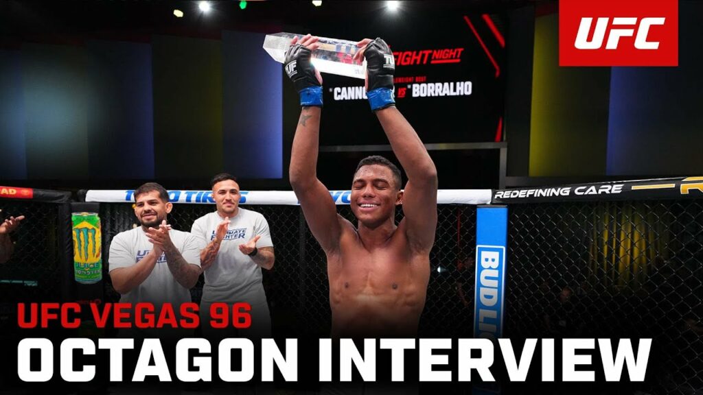 Mairon Santos Octagon Interview | UFC Vegas 96