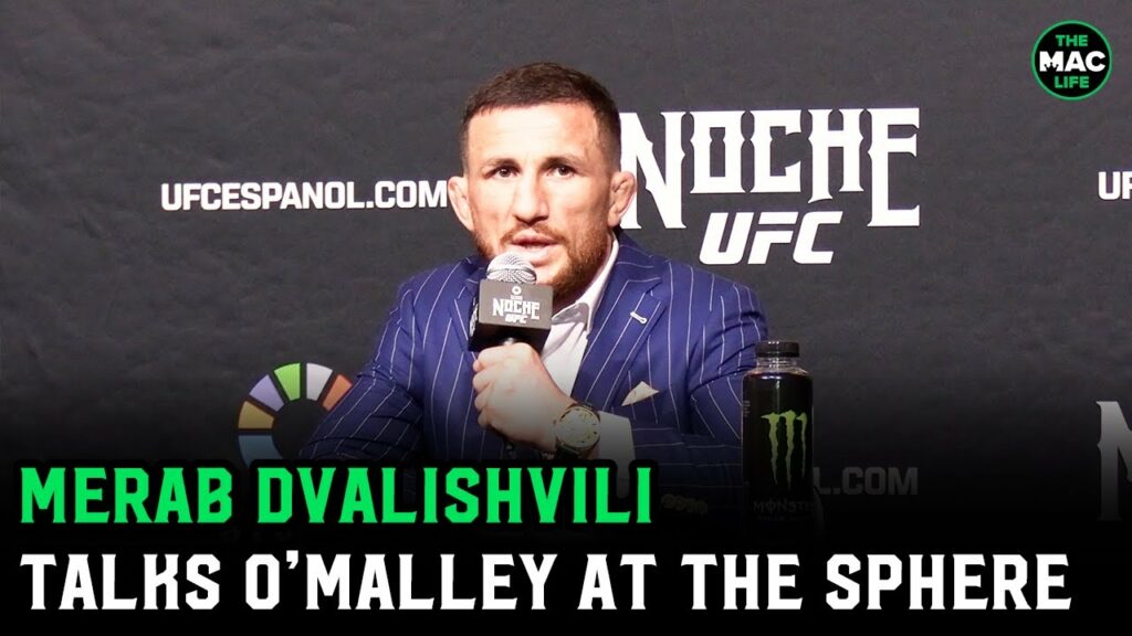 Merab Dvalishvili on Sean O’Malley: “I was very angry when he disrespected my country”