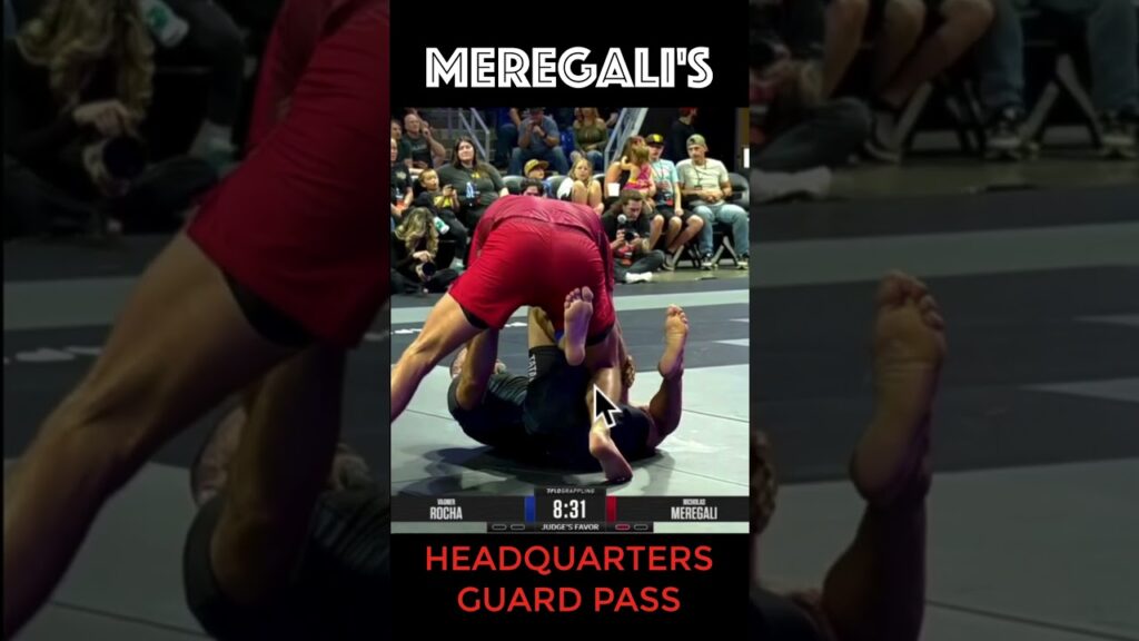 Meregali Headquarters Guard Pass Vs Rocha #bjj #nogi