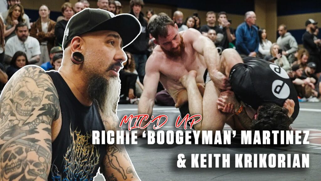 Mic'd Up: Richie 'Boogeyman' Martinez Coaches Keith Krikorian To ADCC West Coast Trials Win