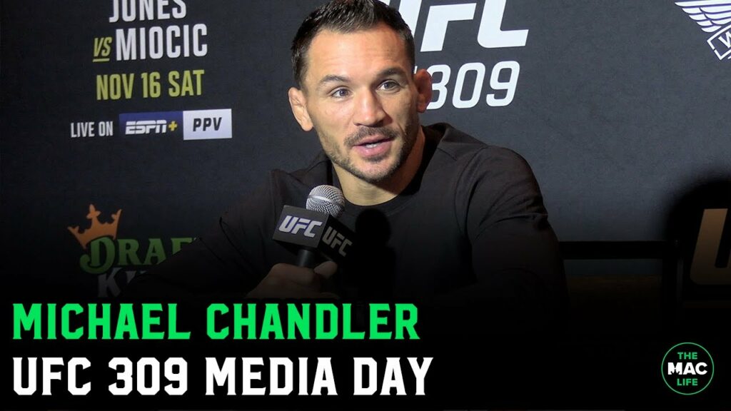 Michael Chandler: “Jon Jones is the GOAT.. He’s definitely Dana White’s GOAT”