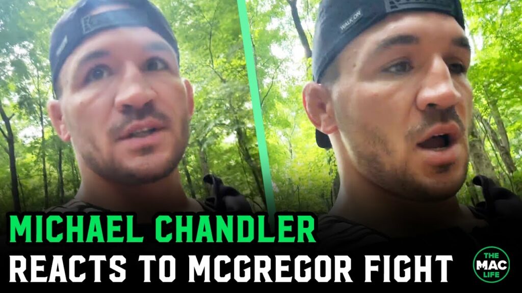 Michael Chandler reacts to Conor McGregor fight: "Don't disrespect me by feeling sorry for me"