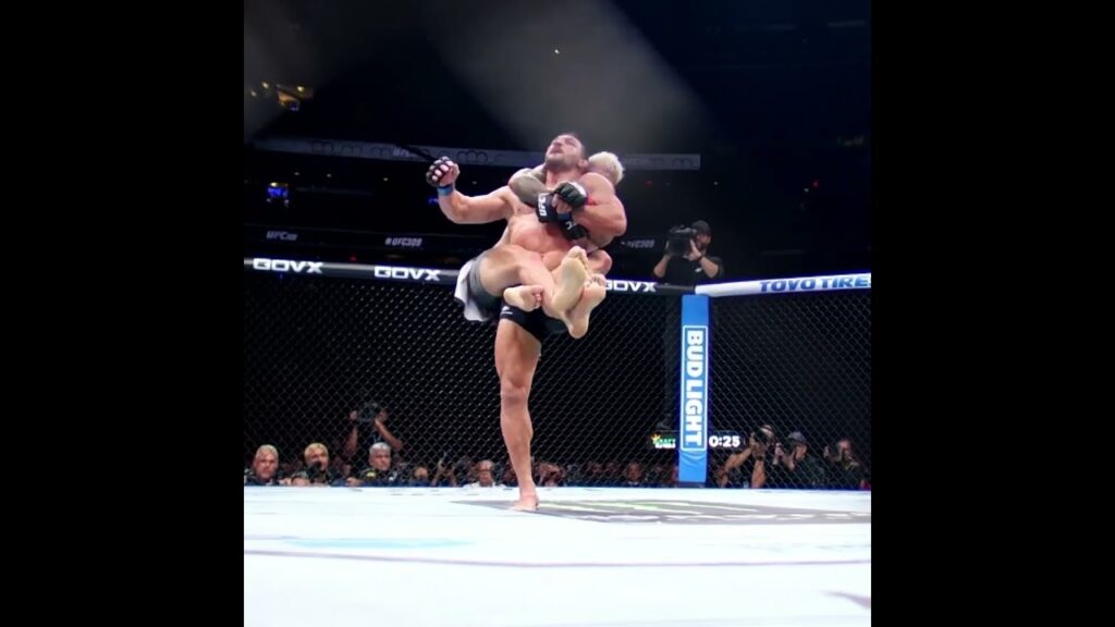 Michael Chandler's Slam at #ufc309 😳