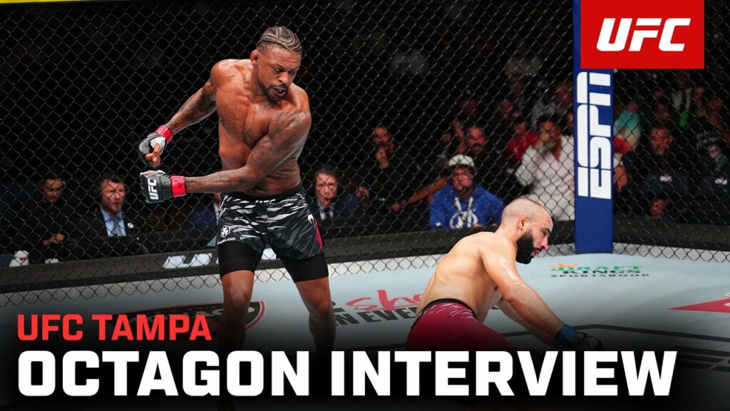 Michael Johnson Octagon Interview | UFC Tampa