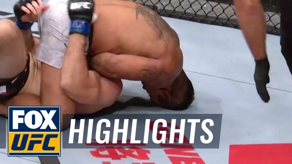 Michel Prazeres submits Bartosz Fabinski | HIGHLIGHTS | UFC FIGHT NIGHT