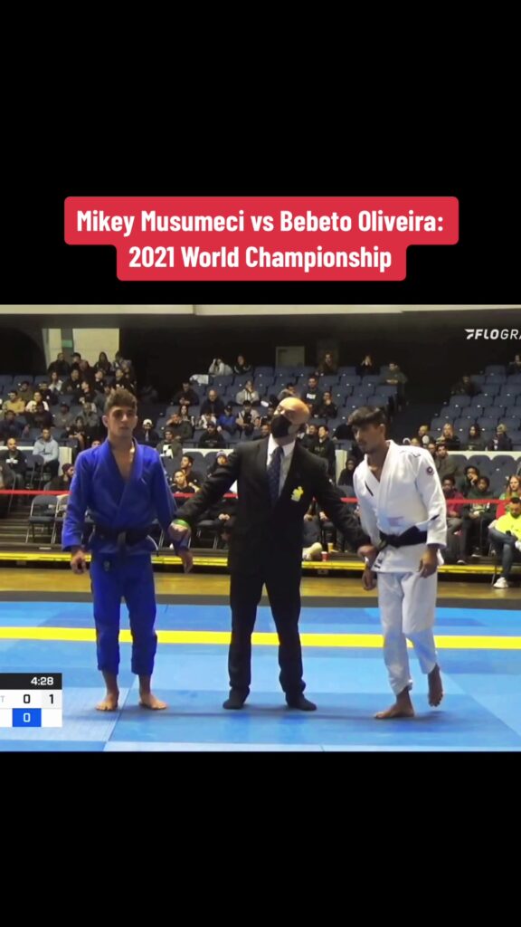 Mikey Musumeci vs Bebeto Oliveira: 2021 World Championship.