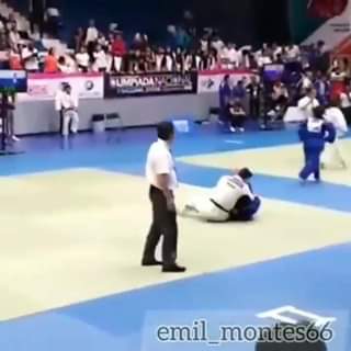 More Huizinga Roll/Reverse Omoplata Action