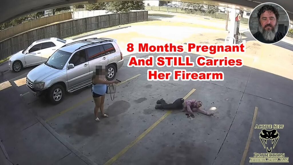 Mother-To-Be Saves Herself And Her Husband From Armed Robbery