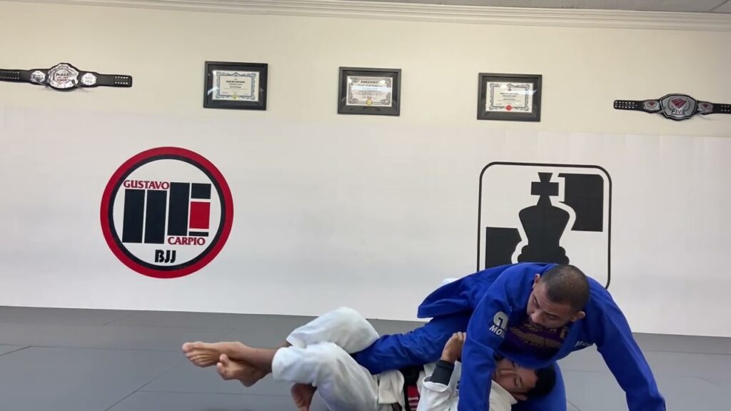 Mount Escape to Deep Half Guard