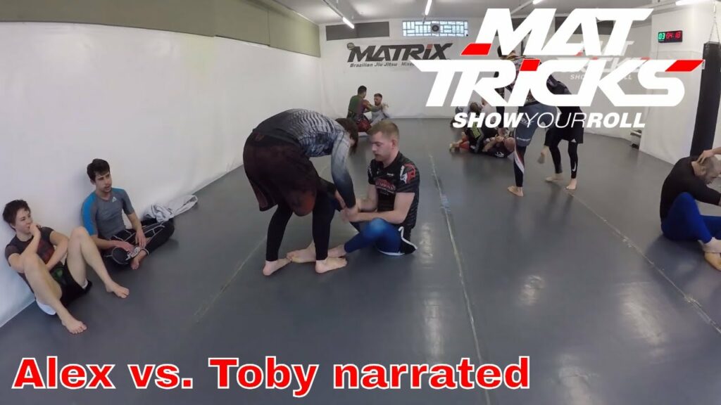 Narrated Jiu Jitsu Roll - Alex vs. Toby