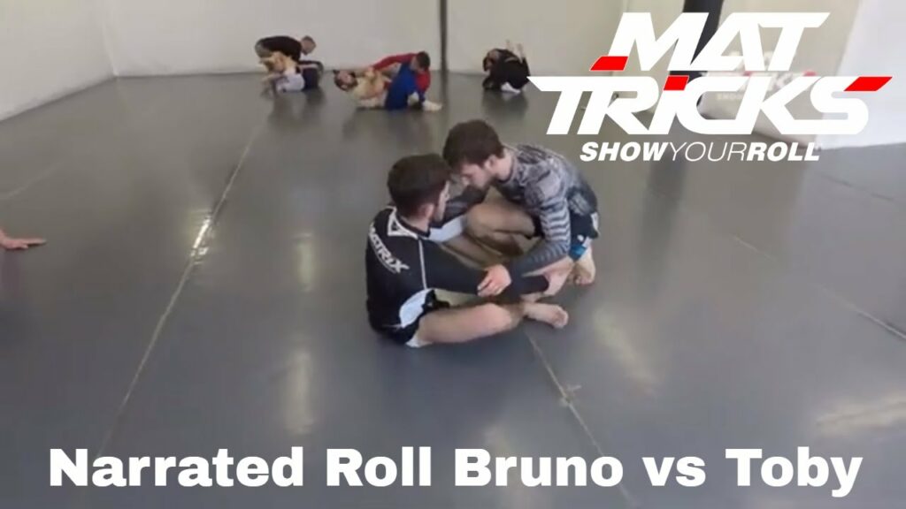 Narrated Jiu Jitsu Roll - Bruno vs. Tobi - Leglocks and Kimuras incoming