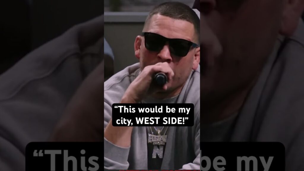 Nate Diaz has a message for the Miami fans 😂