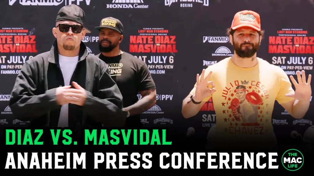 Nate Diaz vs. Jorge Masvidal Back To Cali Press Conference