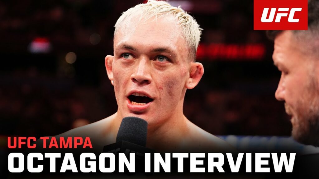 Navajo Stirling Octagon Interview | UFC Tampa